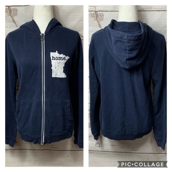MN Home Zippered Hoodie - Picture 1 of 4
